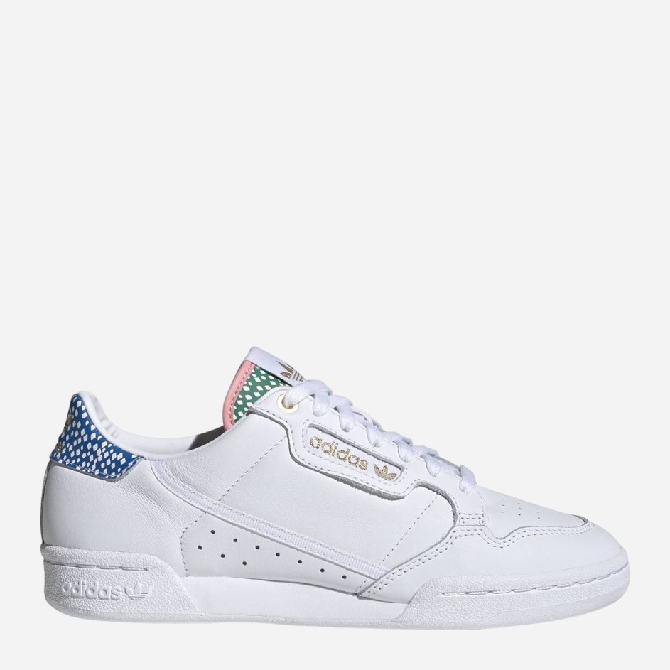 Акція на Жіночі кеди низькі Adidas Continental 80 W FW2534 36.5 Білі від Rozetka