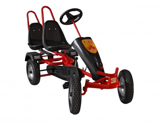 

Веломобиль KIDIGO Double красный 62004