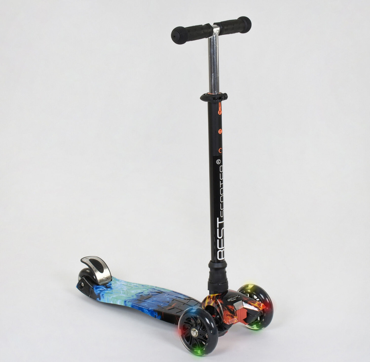 

Самокат А 25531 /779-1329 MAXI "Best Scooter" синий 78790