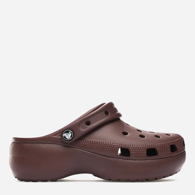 Акція на Жіночі крокси Crocs Classic Platform Clog W 206750-6WD-W5 34-35 21 см Фіолетові від Rozetka