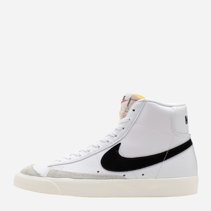 Акція на Чоловічі кеди високі Nike Blazer Mid '77 Vintage BQ6806-100 45 Білі від Rozetka