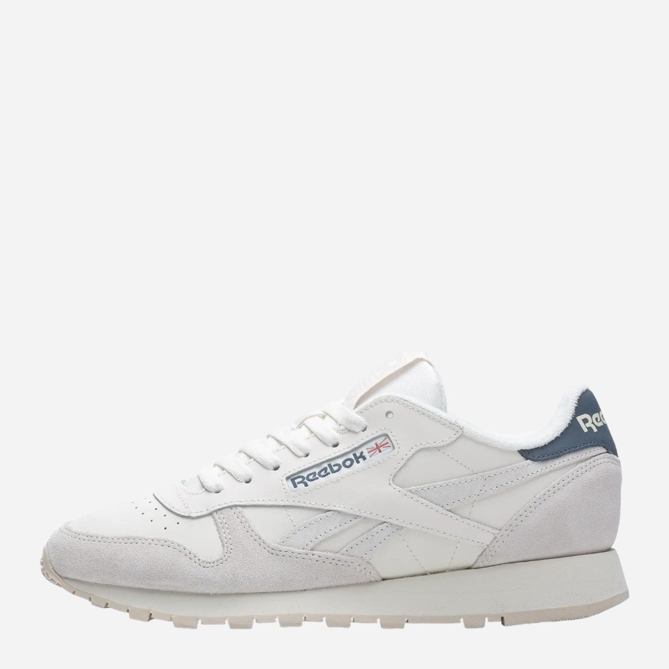 Акція на Чоловічі кросівки Reebok Classic Leather 100032773 43 Бежеві від Rozetka