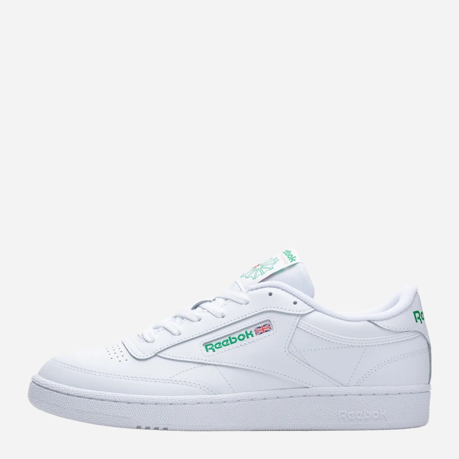 Акція на Чоловічі кеди низькі Reebok Club C 85 100000155 42.5 Білі від Rozetka