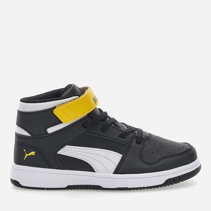 Акція на Дитячі черевики для хлопчика Puma Rebound Layup SL V 37048812 33 (1) Чорні від Rozetka