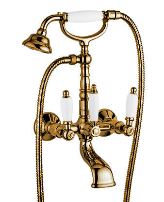 

Смеситель для ванной Emmevi DECO ceramica бронза BR121611