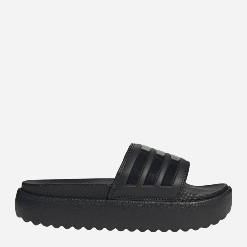 Акція на Жіночі шльопанці adidas Adilette Platform HQ6179 38 Чорні від Rozetka