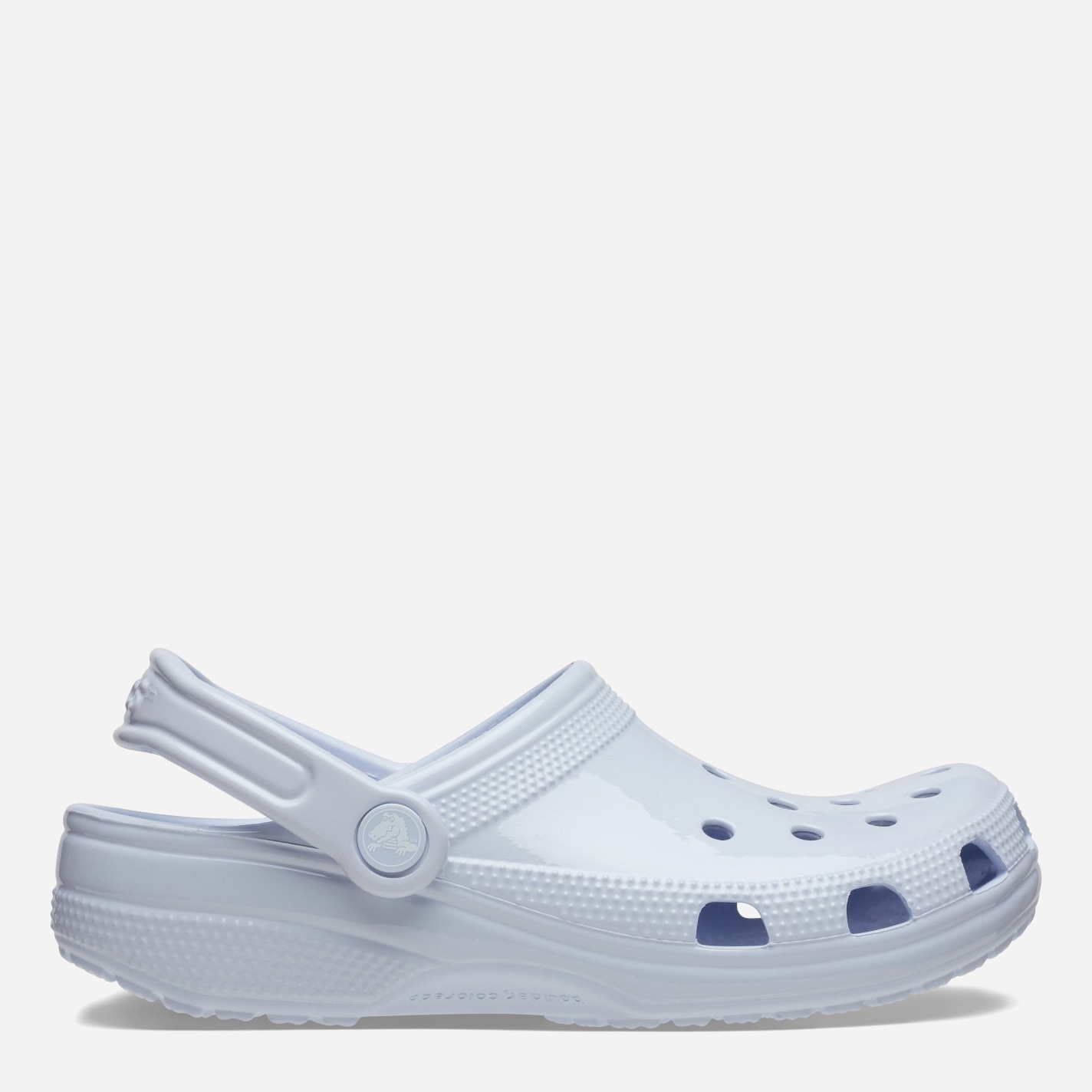 Акція на Жіночі крокси Crocs Classic High Shine Clog 209609-5AF 36-37 (M4/W6) 22 см Світло-блакитні від Rozetka