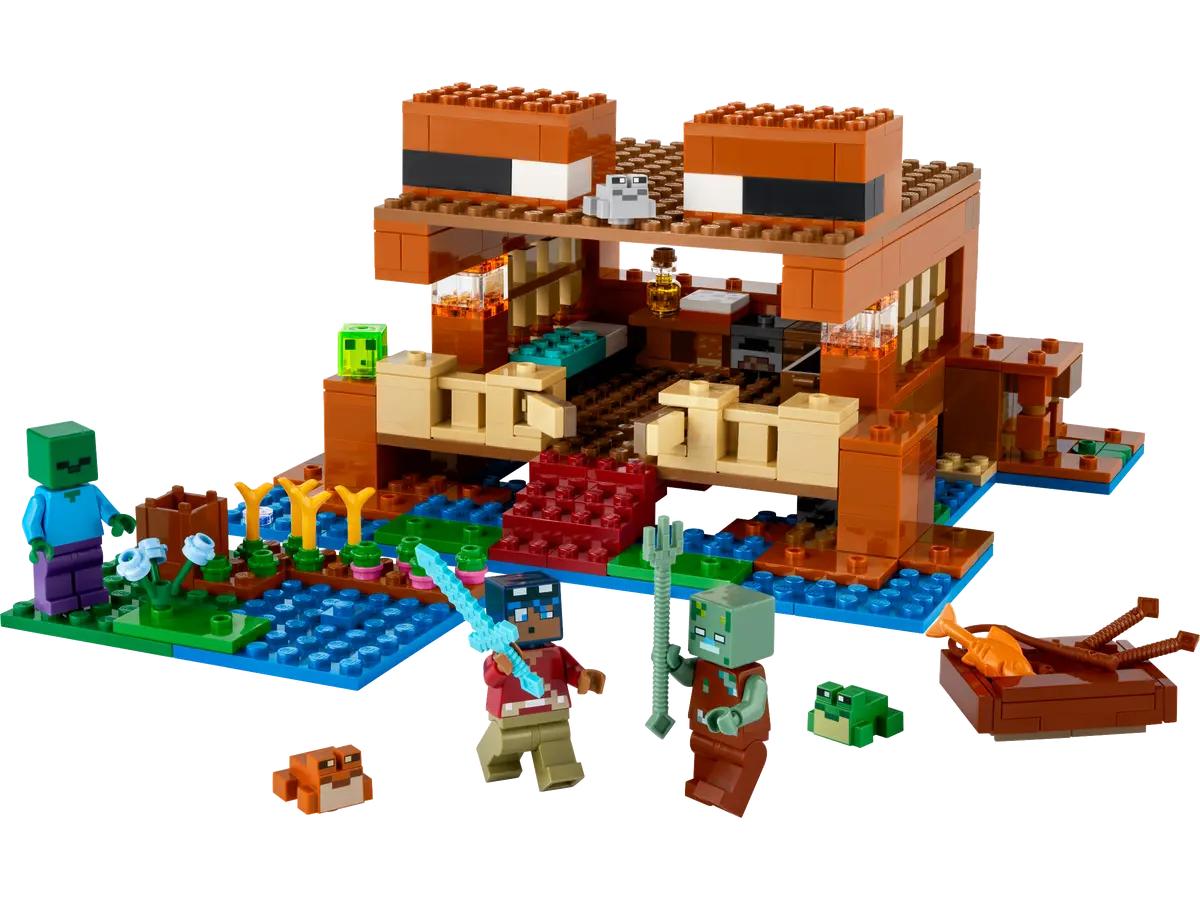 Конструктор LEGO Minecraft The Frog House (21256) 400 деталей Лего  Лягушачий дом, Майнкрафт. – фото, отзывы, характеристики в  интернет-магазине ROZETKA от продавца: Game World | Купить в Украине:  Киеве, Харькове, Днепре, Одессе, Запорожье, Львове