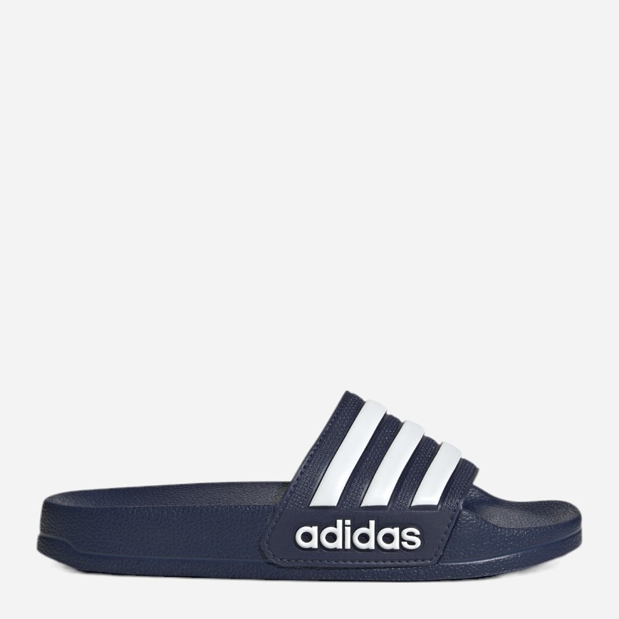 Акція на Жіночі шльопанці для пляжу Adidas Adilette Shower K IF5978 37 Сині від Rozetka