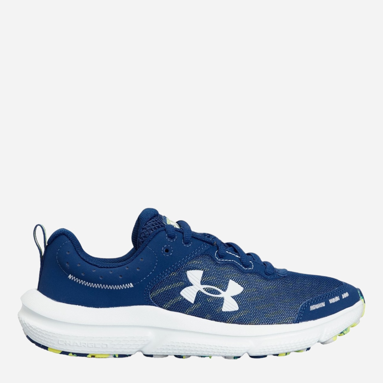 Акція на Підліткові кросівки для хлопчика Under Armour UA BGS Assert 10 3026182-400 37,5 (5) Сині від Rozetka