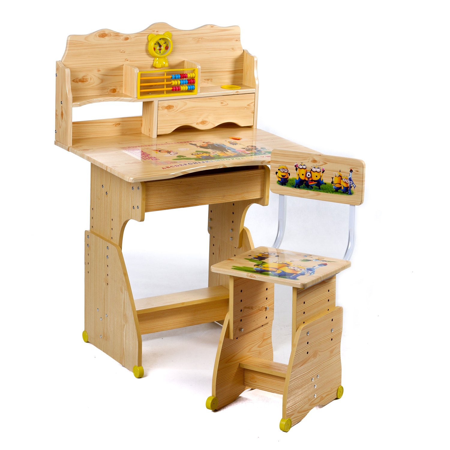 

Деревянная парта миньйоны Huada Toys (006)