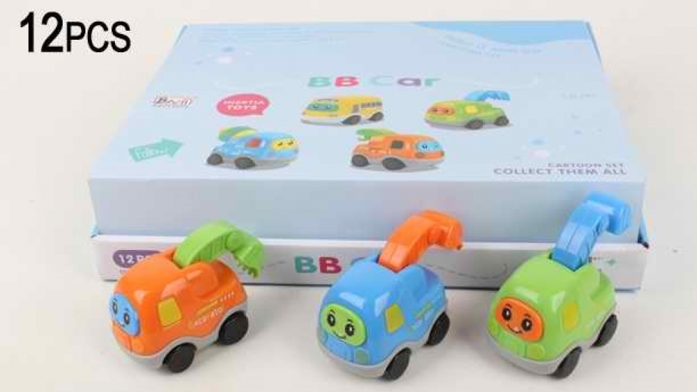 

Заводные машинки 3 а 12штук в кор. Huada Toys (605)