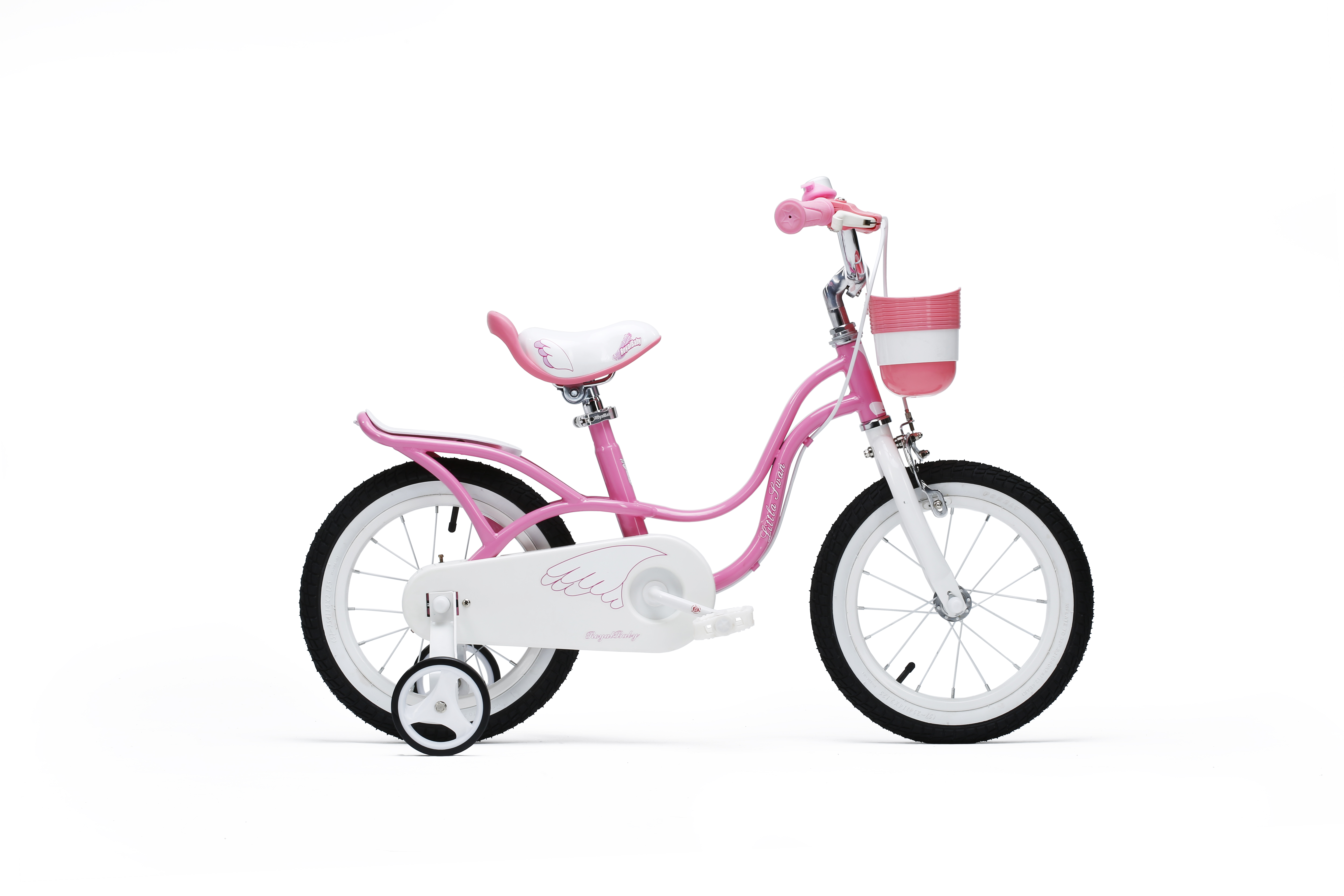 

Детский велосипед Royal Baby Little Swan Steel RB16-18 РОЗОВЫЙ