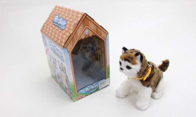 

Кот в домике на батарейке Huada Toys (618-6)