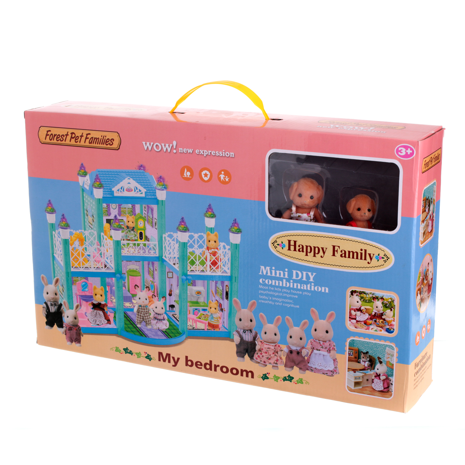 

Игровой домик happy family флоксовые животные Huada Toys (20053)