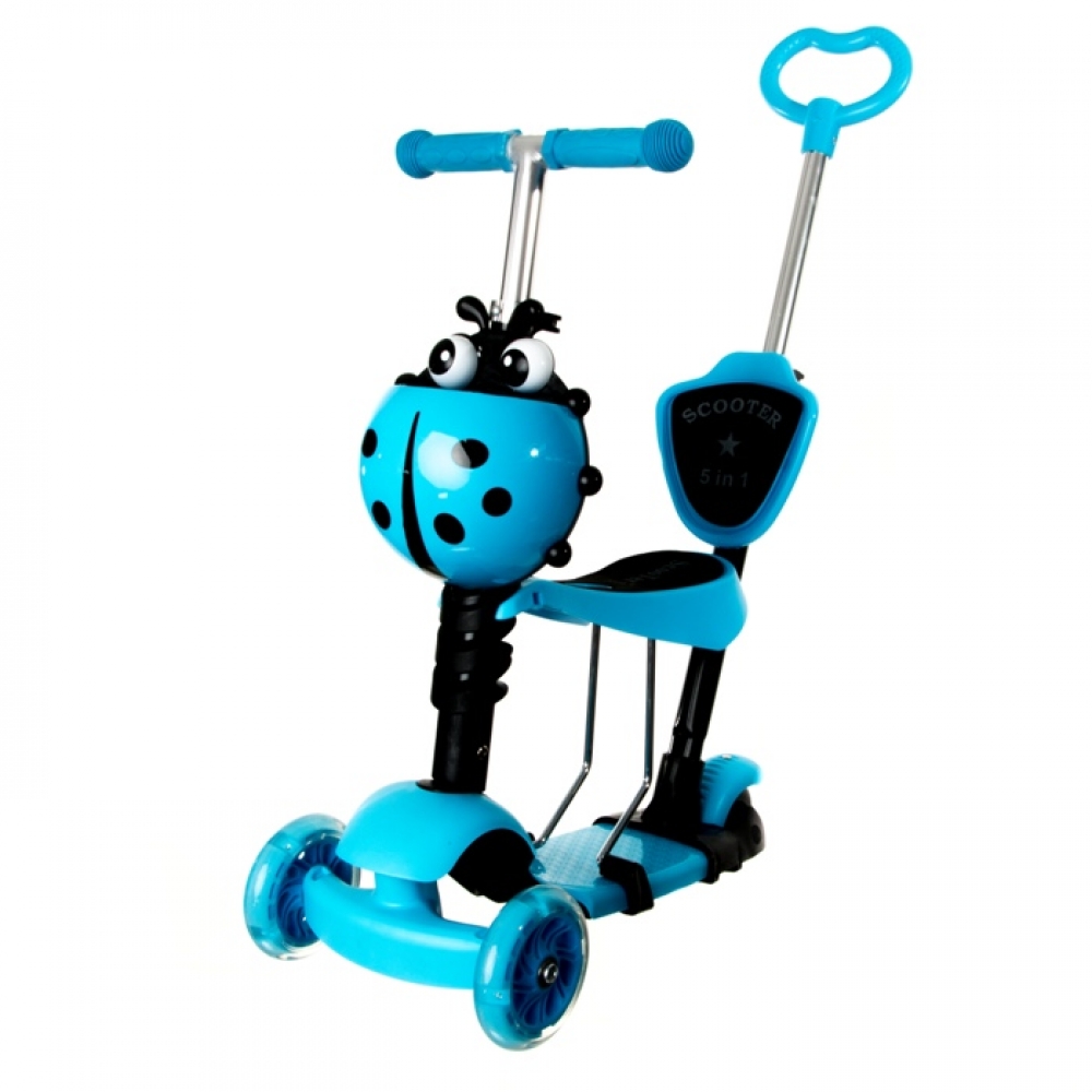 

Детский трехколесный самокат 5 в 1 Huada Toys (5391)