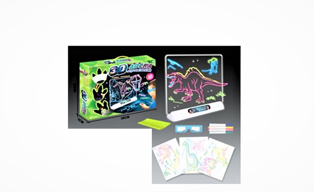 

Доска 3д рисуй светом Huada Toys (810-1)