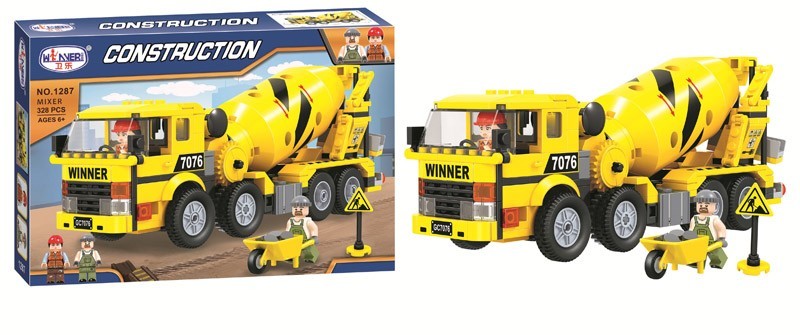 

Конструктор бетономешалка 328 детали Huada Toys (1287)