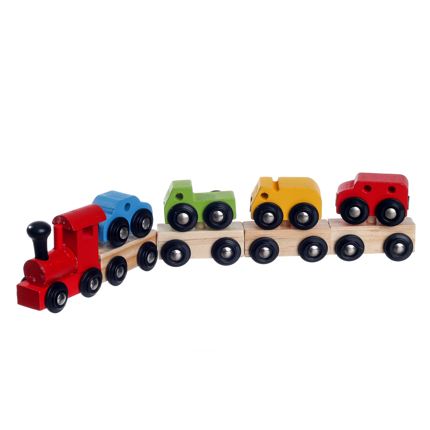

Деревянный паровозик Huada Toys (93-945)