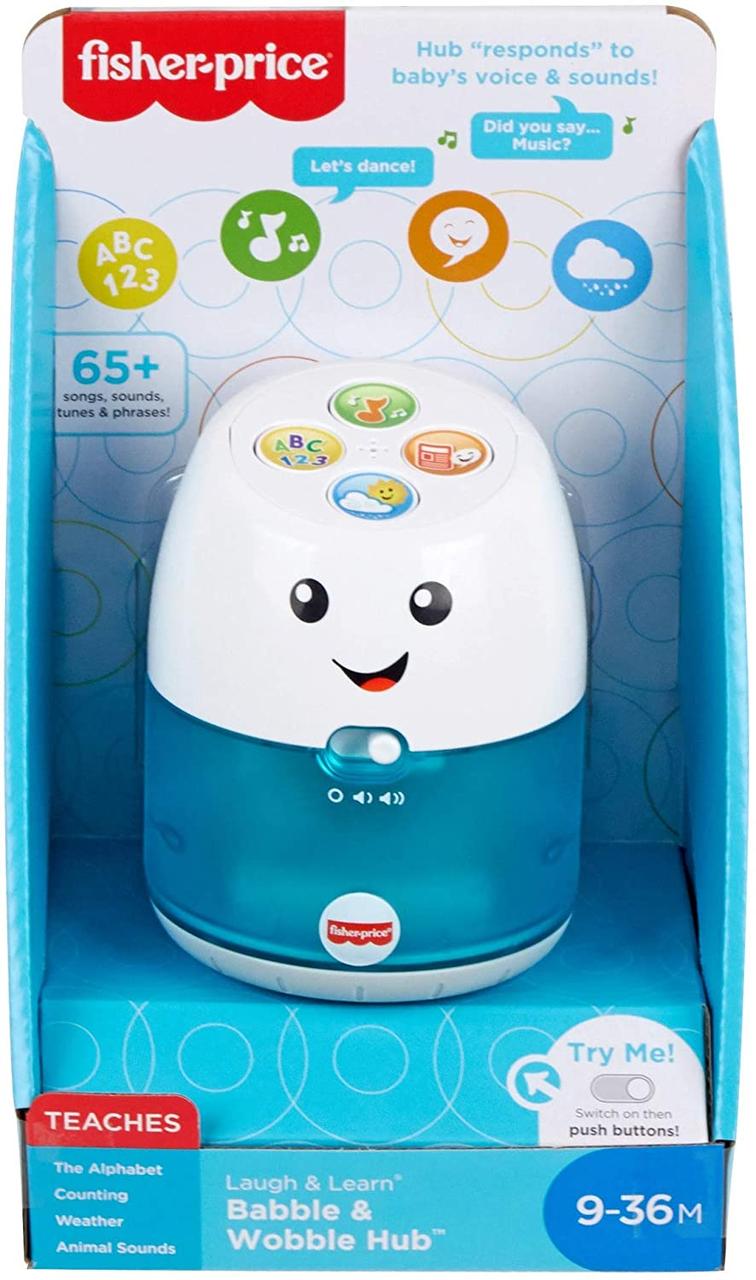 

Интерактивный Хаб Фишер-Прайс Fisher-Price Laugh and Learn Babble and Wobble Hub