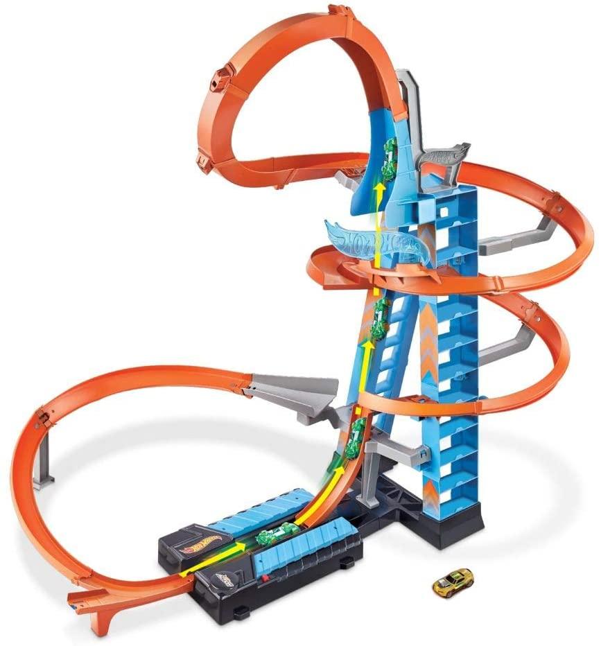 

Трек Хот Вилс Небоскрёб Hot Wheels Sky Crash Tower Track Set