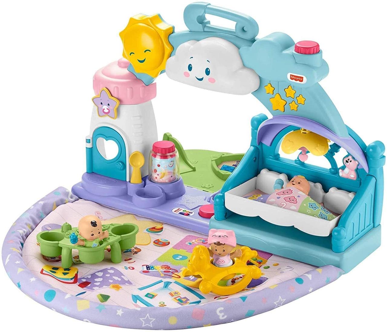 

Музыкальный игровой набор Фишер-Прайс Fisher-Price Little People 1-2-3 Babies Playdate