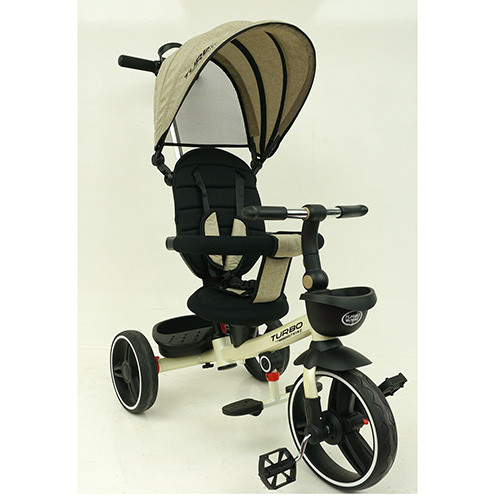

Велосипед М 5447PU-7 бежевый TURBOTRIKE