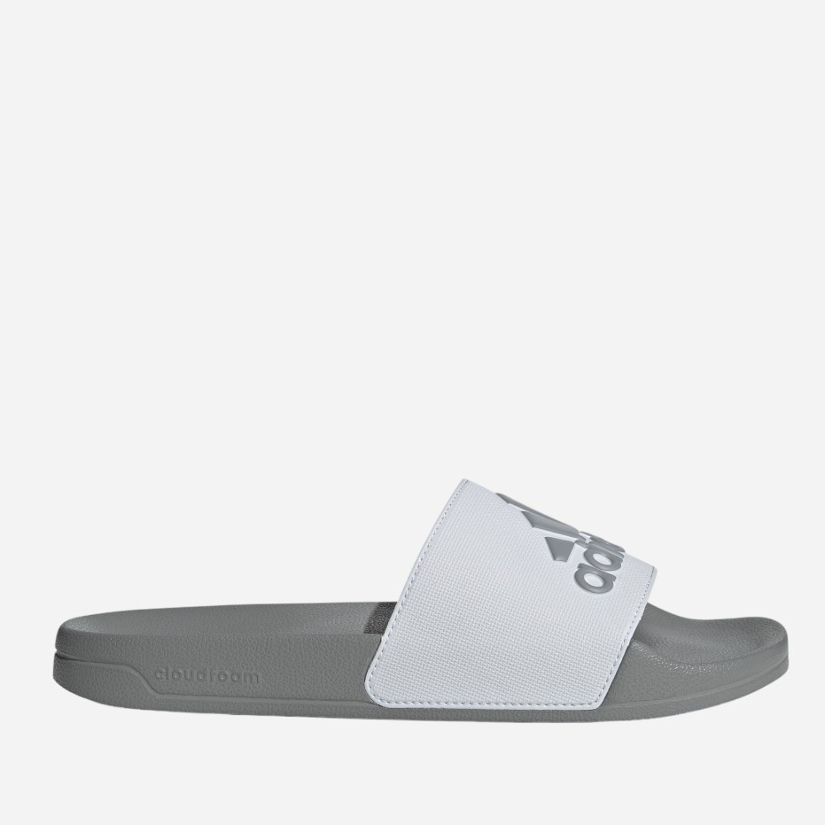 Акція на Чоловічі шльопанці для пляжу Adidas Adilette Shower IG3679 50 Сірі від Rozetka