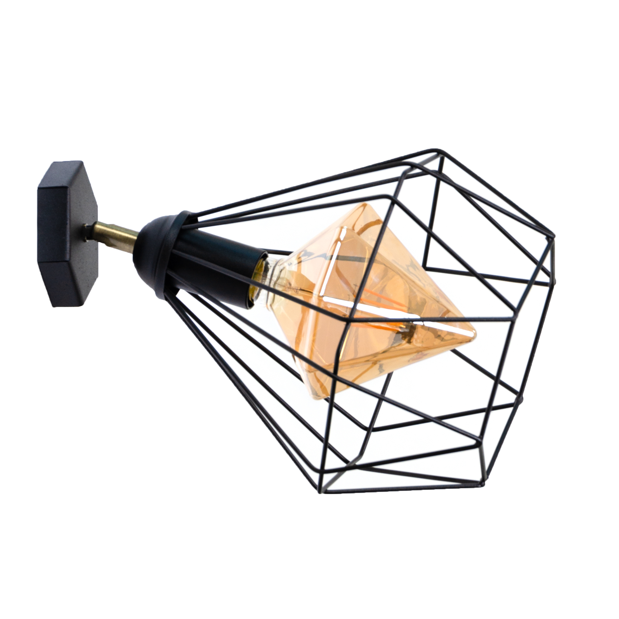 

Бра Atma Light 23х23,5х23,5 см (osv0000700) Черный