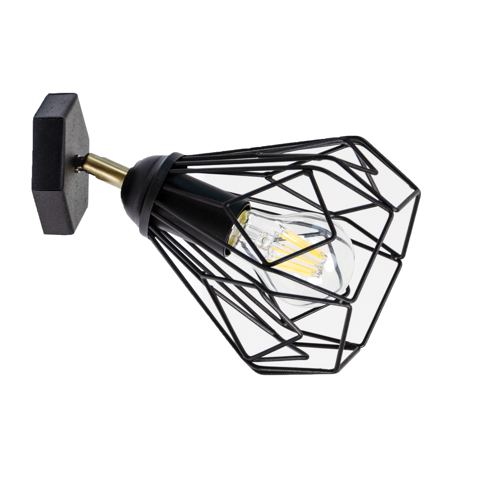

Бра Atma Light 18х16,5х16,5 см (osv0000699) Черный