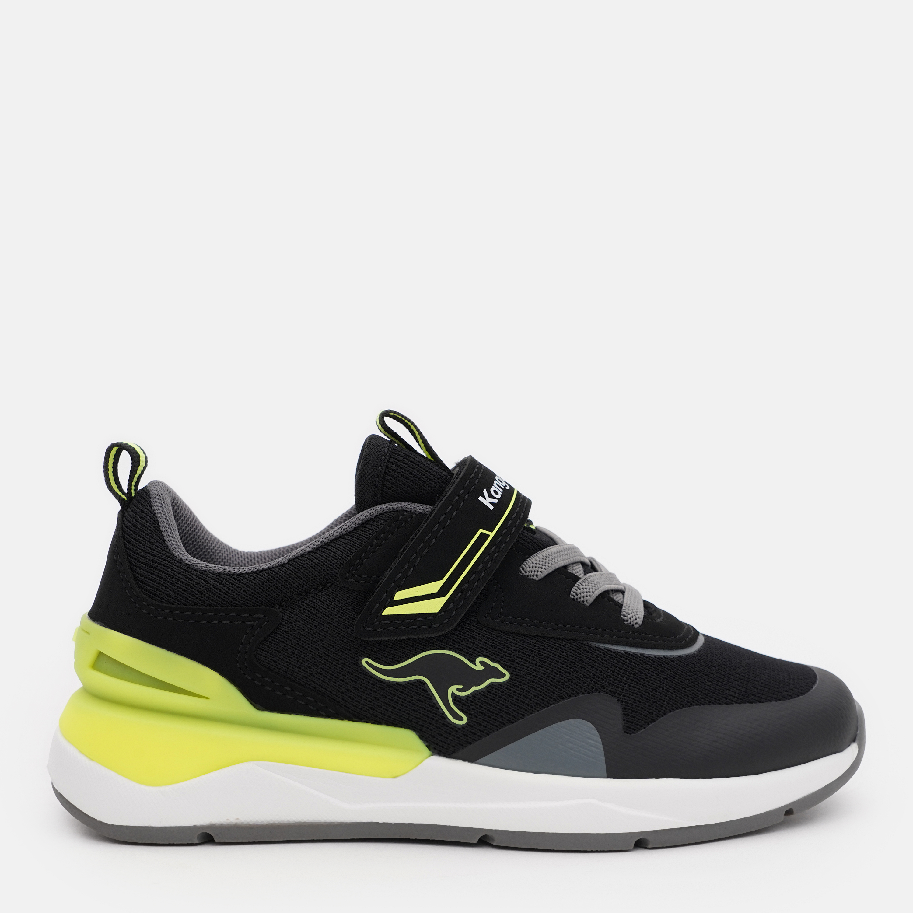 Акція на Підліткові кросівки для хлопчика Kangaroos 18722-5062 36 Black/Neon Yellow від Rozetka