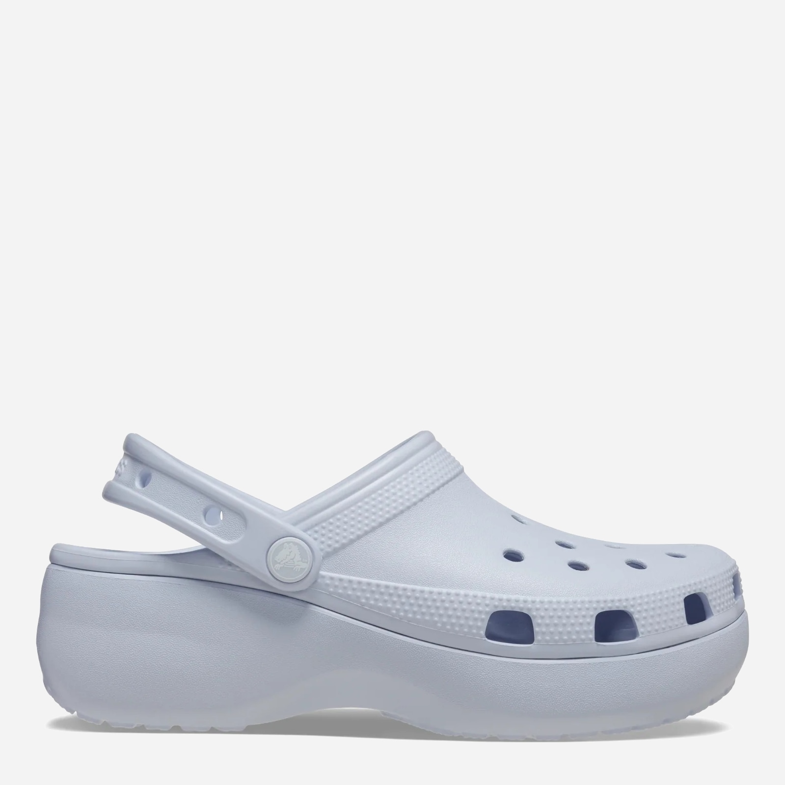 Акція на Жіночі крокси Crocs Classic Platform Clog W 206750-5AF 41-42 (W10) 26 см Світло-блакитні від Rozetka