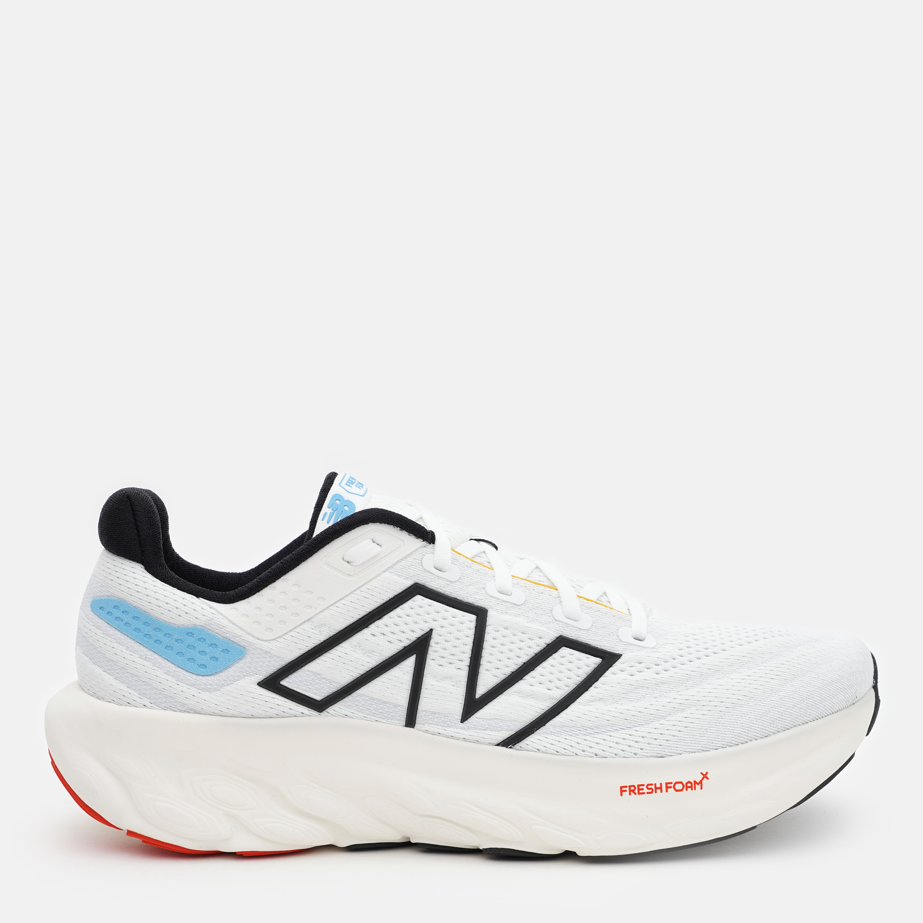 Акція на Чоловічі кросівки для бігу New Balance Fresh Foam X 1080 V13 M108013A 43 (9.5US) 27.5 см Білий/Блакитний від Rozetka