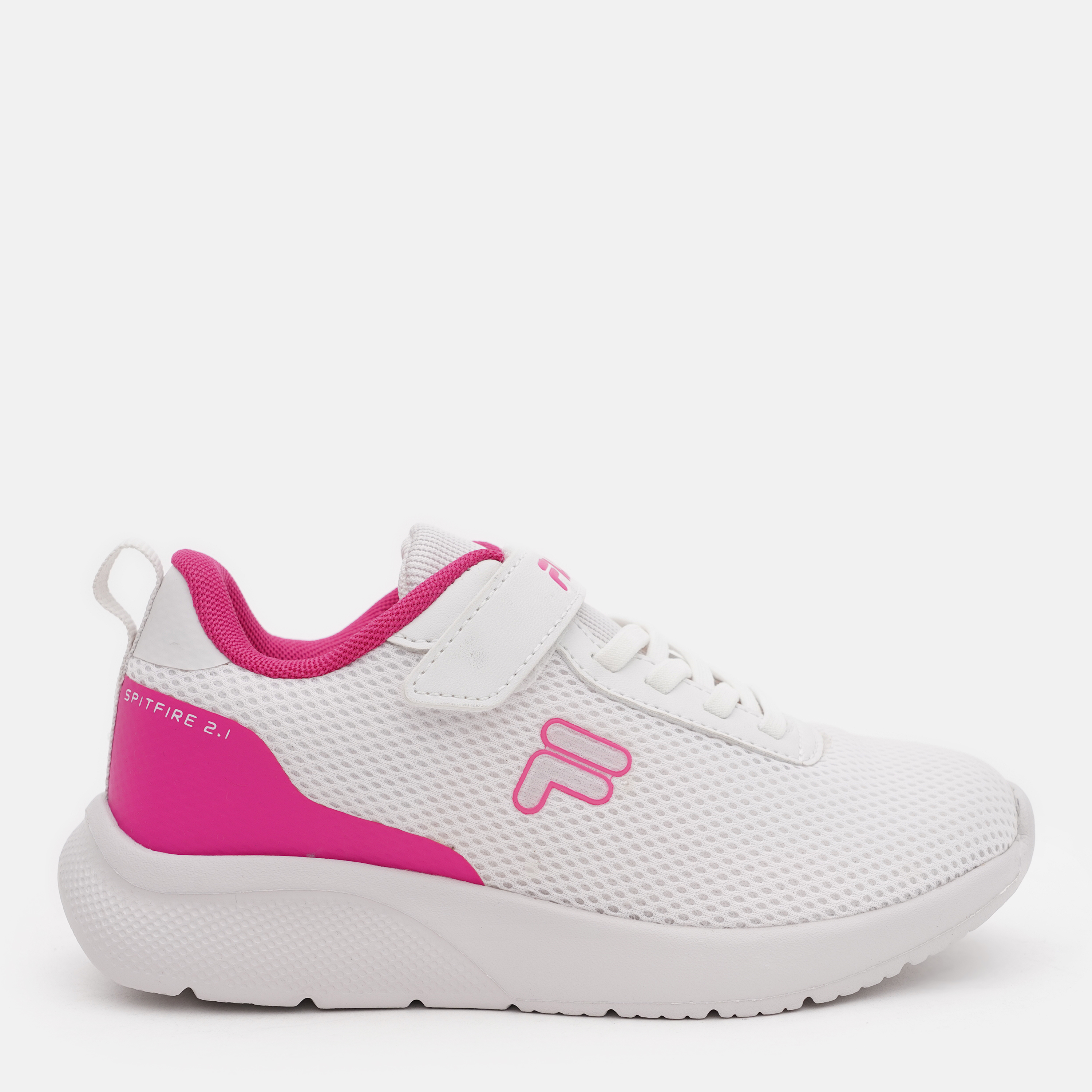 Акція на Дитячі кросівки для дівчинки Fila Spitfire V FFK0110-83359 31 Білий/Рожевий від Rozetka