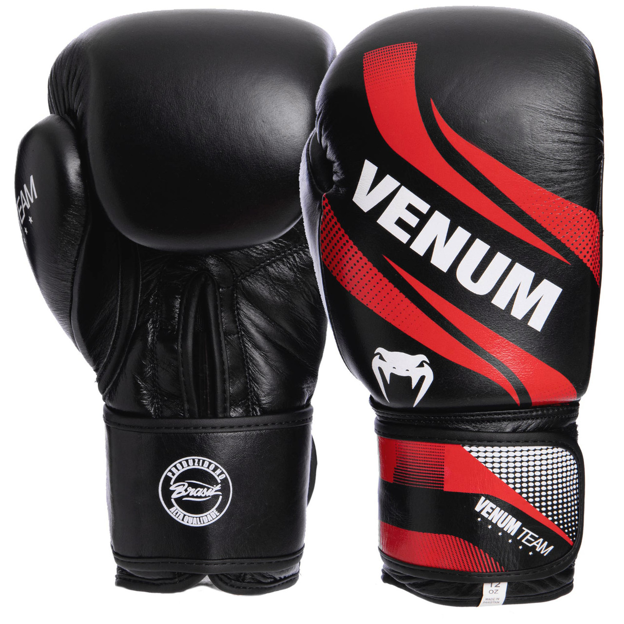 

Перчатки для бокса и единоборств кожаные Venum COMMANDO VL-2040 Black-Gold-White 14 унций