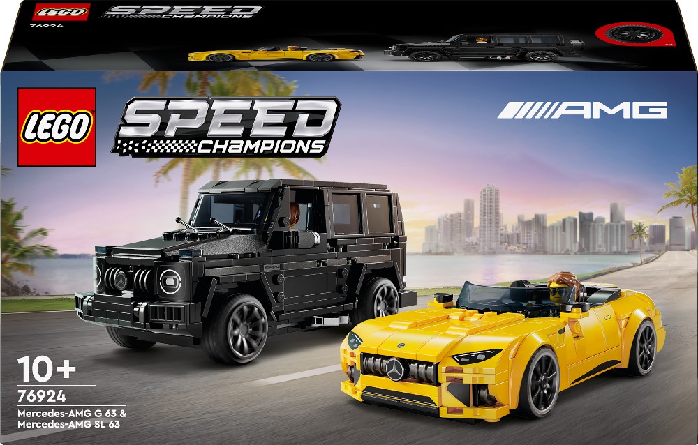 Конструктор LEGO Speed Champions Mercedes-AMG G 63 и Mercedes-AMG