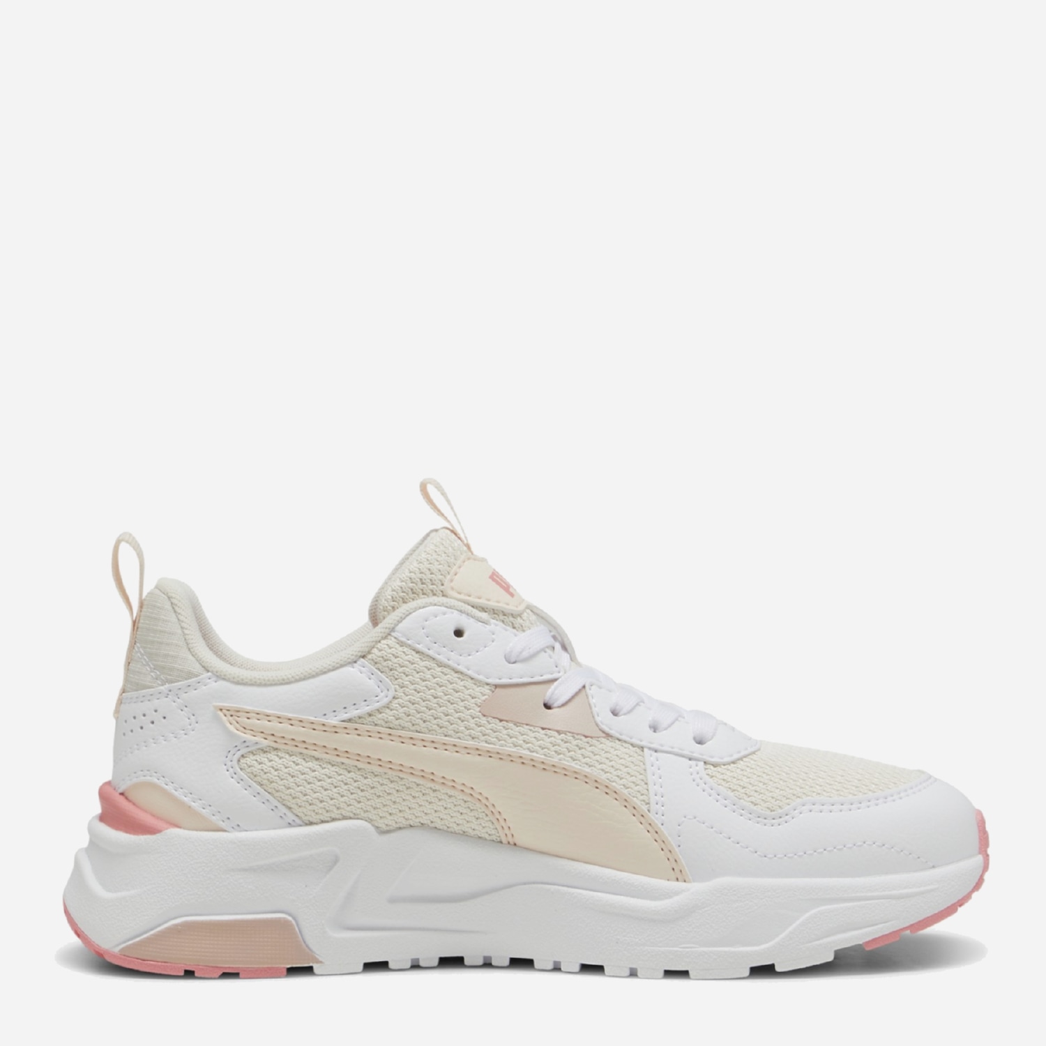 Акція на Чоловічі кросівки Puma Trinity Lite 38929222 46 (11UK) 30 см Sugared Almond-Rosebay-Puma White від Rozetka