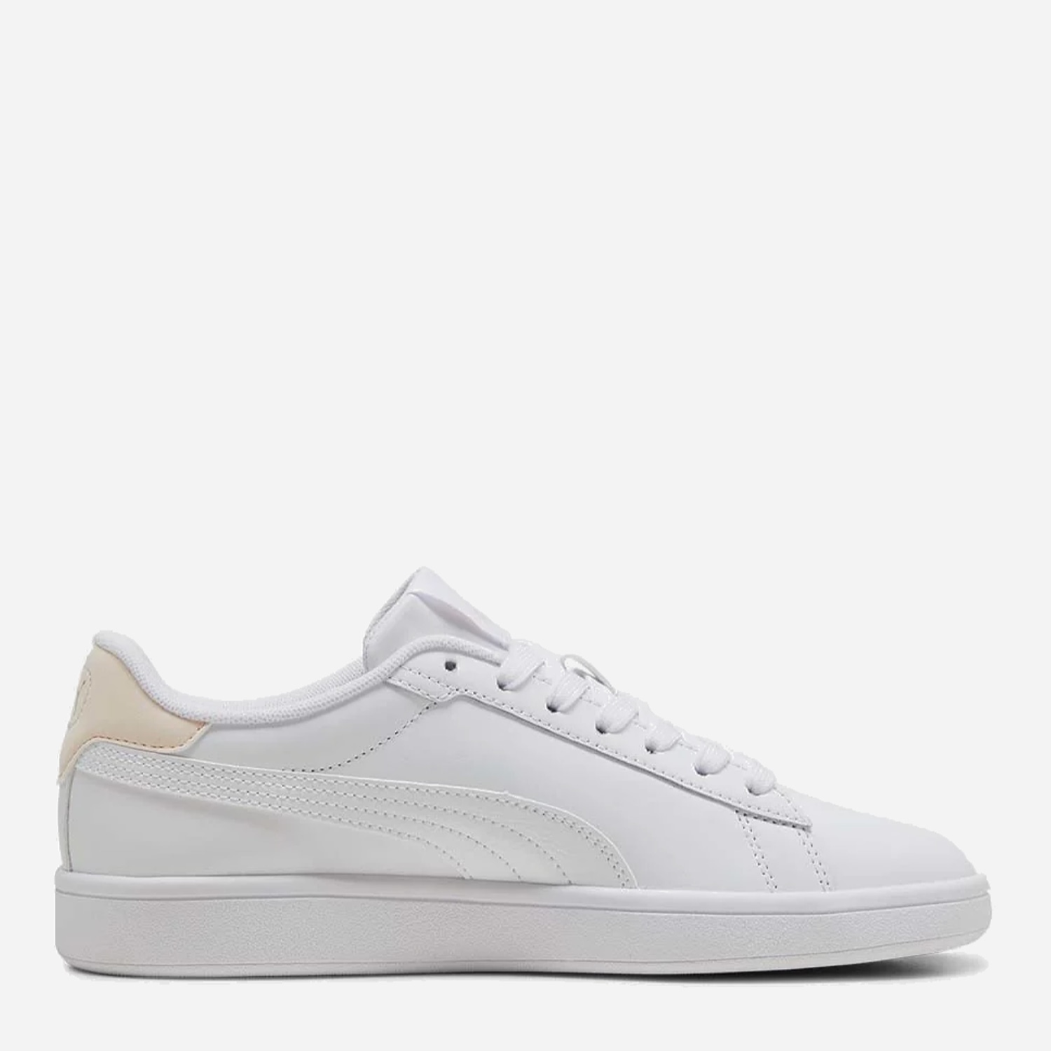 Акція на Чоловічі кеди низькі Puma Smash 3.0 L 39098719 42 (8UK) 27 см Puma White-Rosebay-Puma Silver від Rozetka