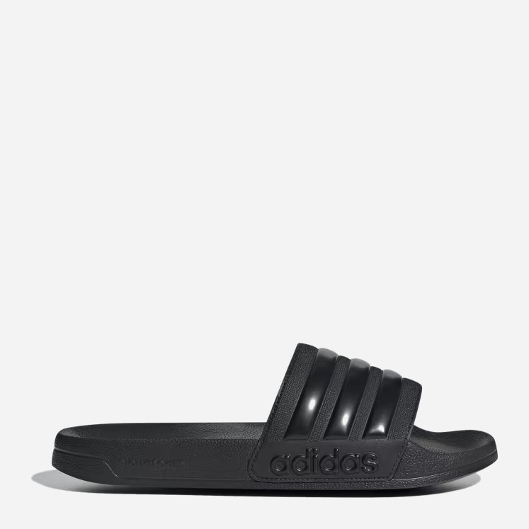 Акція на Чоловічі шльопанці для пляжу Adidas Adilette Shower GZ3772 42 (8UK) 26.5 см Чорні від Rozetka