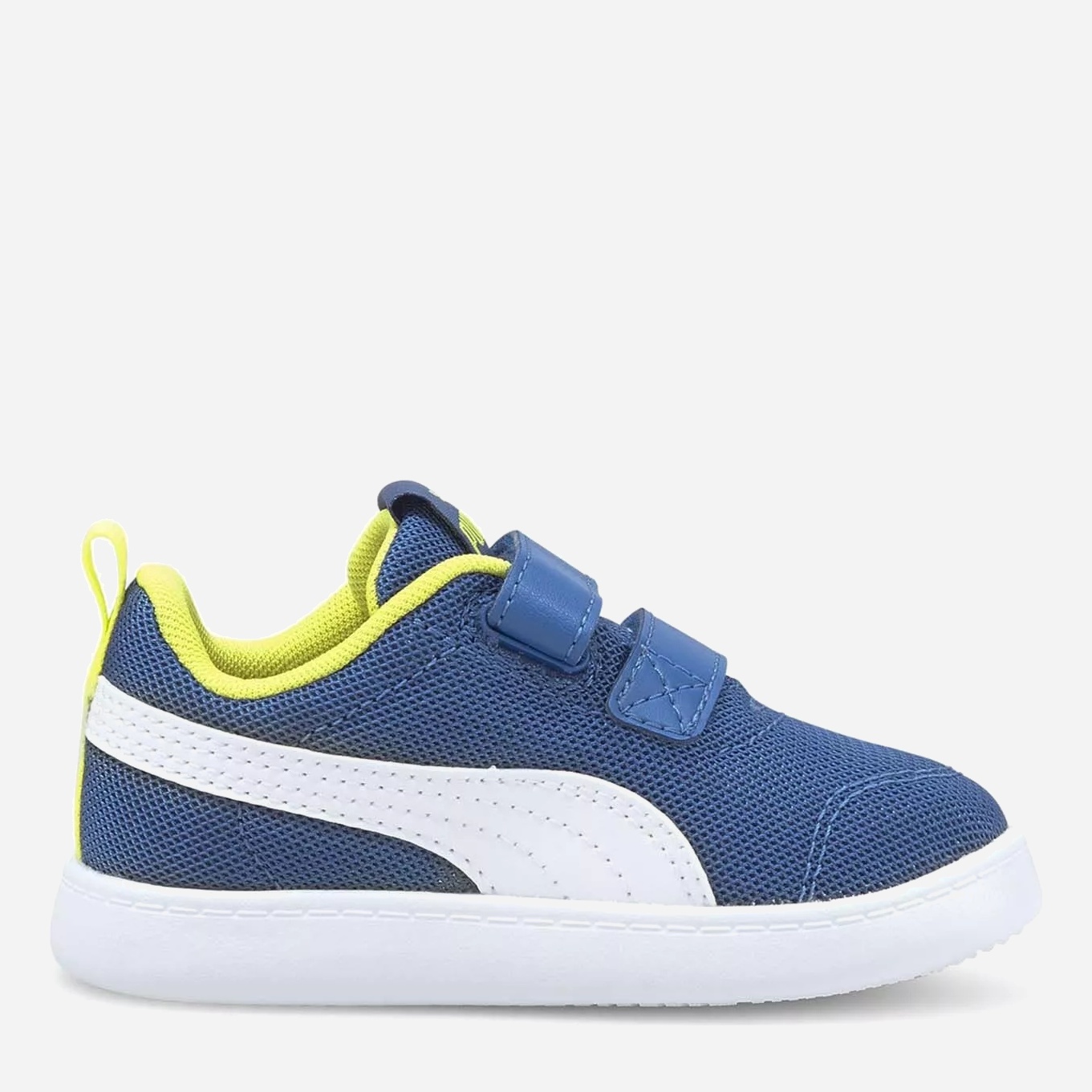 Акція на Дитячі кеди для хлопчика Puma Courtflex v2 Mesh V 37175907 23 (6) Star Sapphire-Puma White від Rozetka