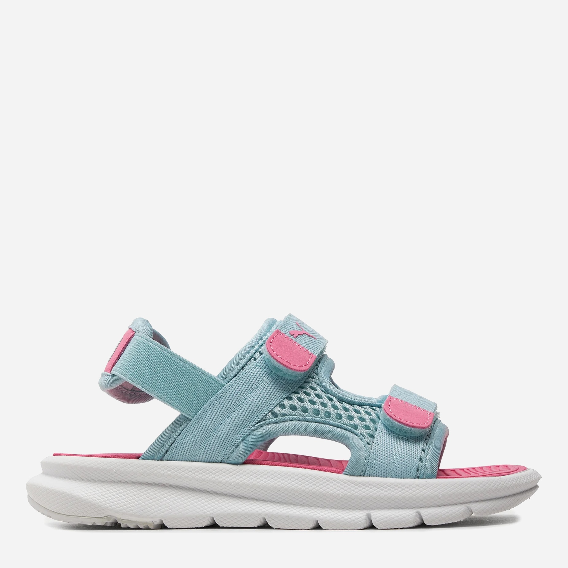 Акція на Дитячі сандалії для дівчинки Puma Evolve Sandal 38914709 32 (13) Turquoise Surf-Fast Pink-Puma White від Rozetka