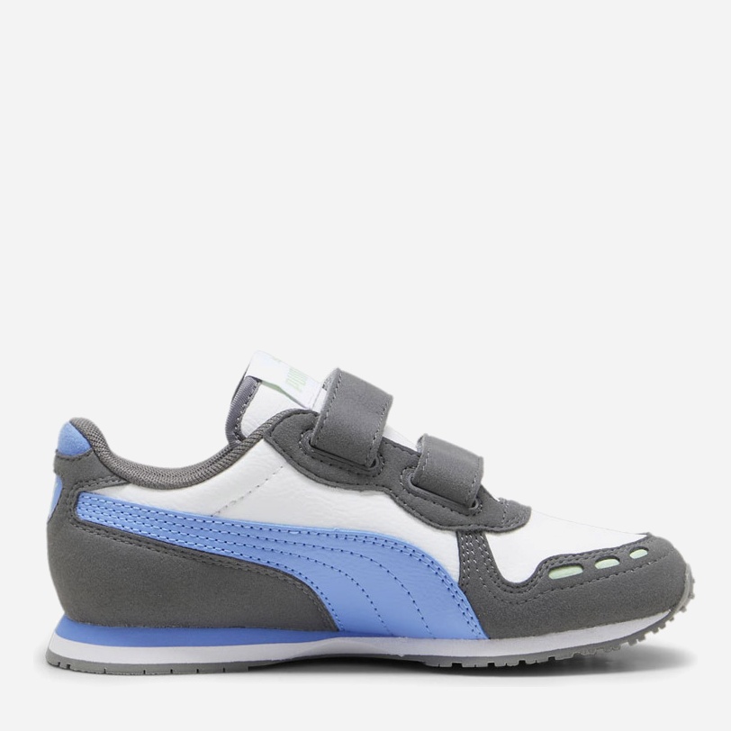 Акція на Дитячі кросівки для хлопчика Puma Cabana Racer SL 20 V 38373015 33 (1) Cool Dark Gray-Blue Skies-Puma White-Pure Green від Rozetka