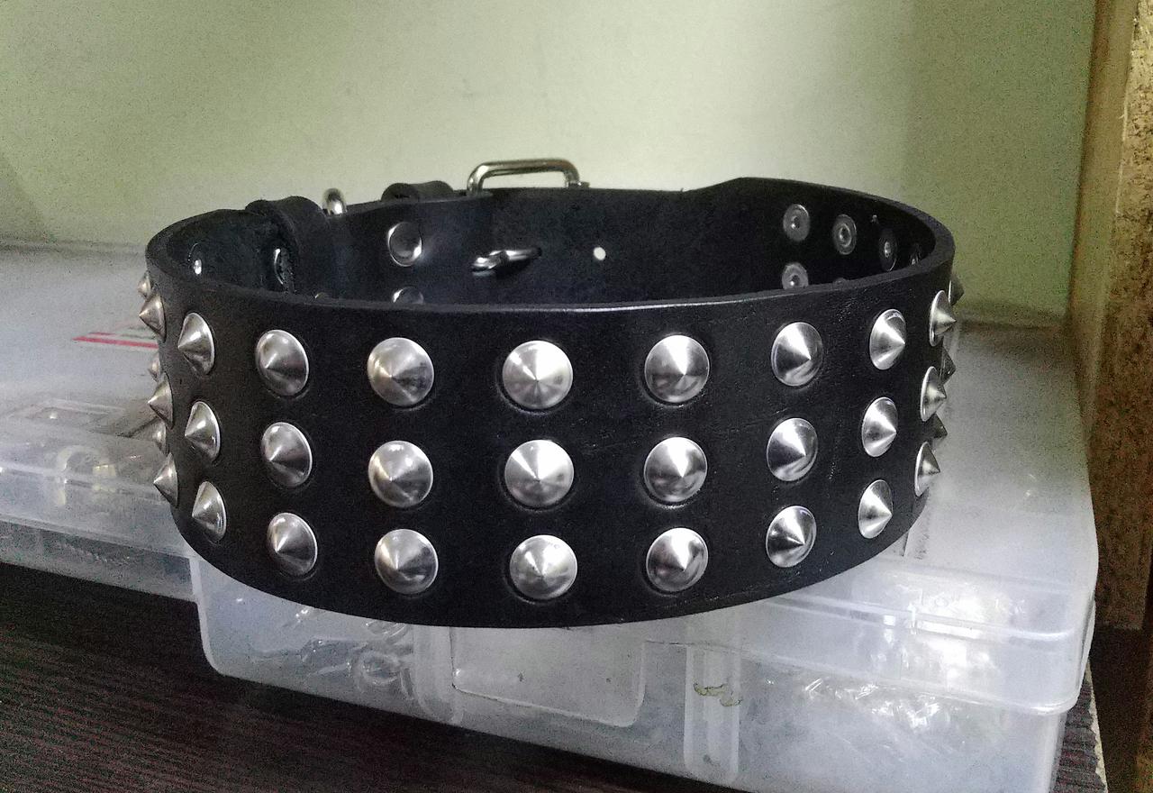 

Кожаный ошейник для собаки (ld064) Lockdog XL (56-70 см) Черный 000139343