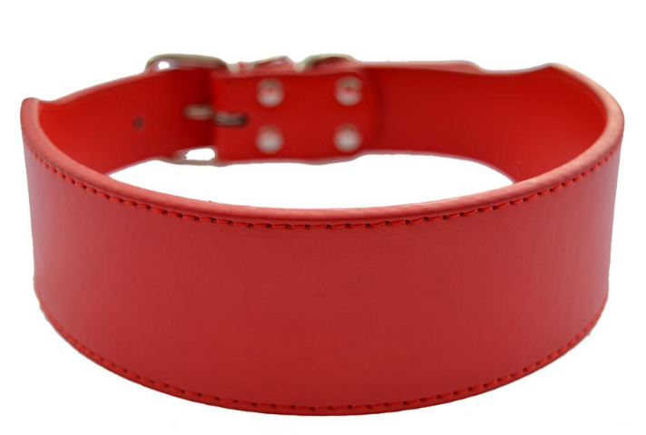 

Кожаный ошейник для собаки (ld098) Lockdog L (45-55 см) Красный 000139365