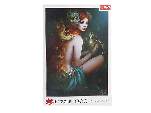 

Пазл "Девушка с драконом" 1000 элементов Trefl (10592)
