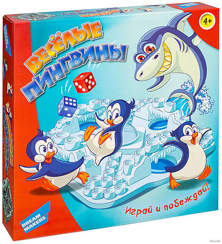 

Игра детская настольная «Пингвины» Dream Makers (707-36)