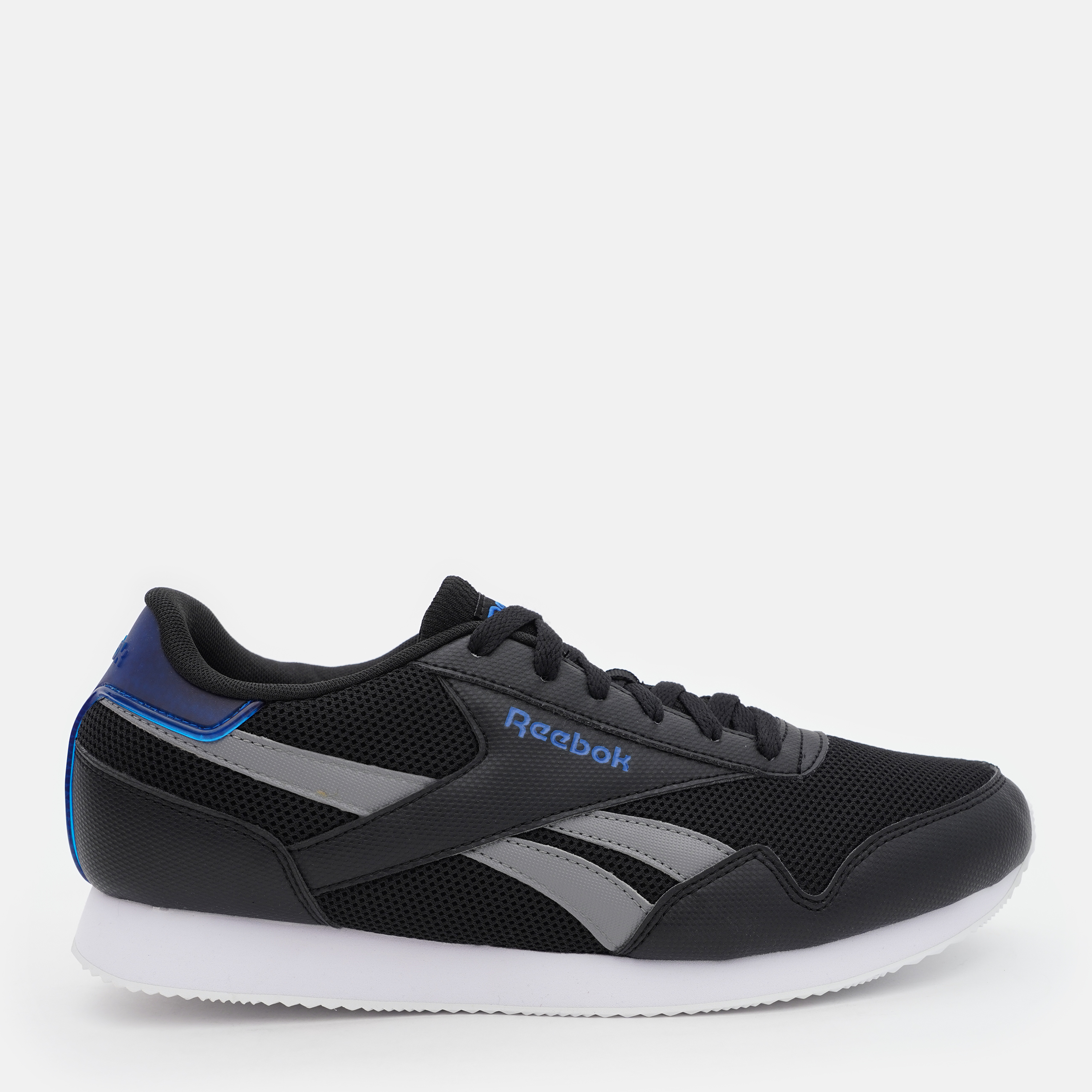 Акція на Чоловічі кросівки Reebok Royal Classic Jogger 3 FV0205 40.5 (8US) 26 см Чорний/Сірий/Синій від Rozetka