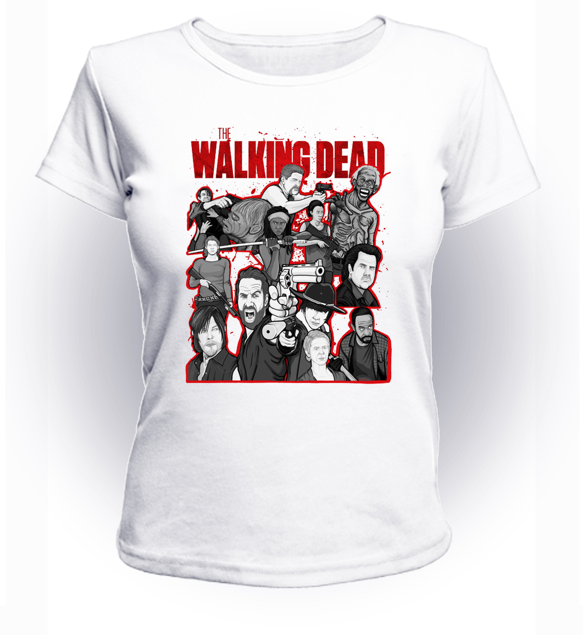 

Футболка Geek Land Ходячие Мертвецы The Walking Dead character collage WD.001.45 (FU21WD.001.45/boy-98)