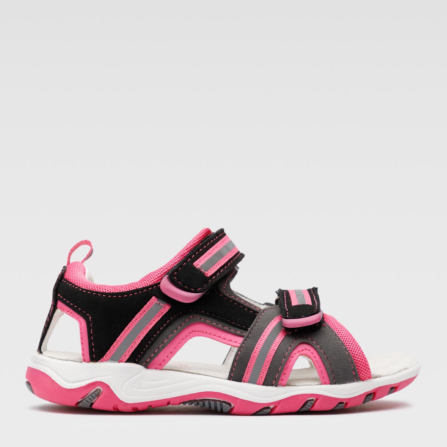 Акція на Дитячі спортивні сандалі для дівчинки Sprandi CP81-21356(IV)DZ 31 Чорні від Rozetka