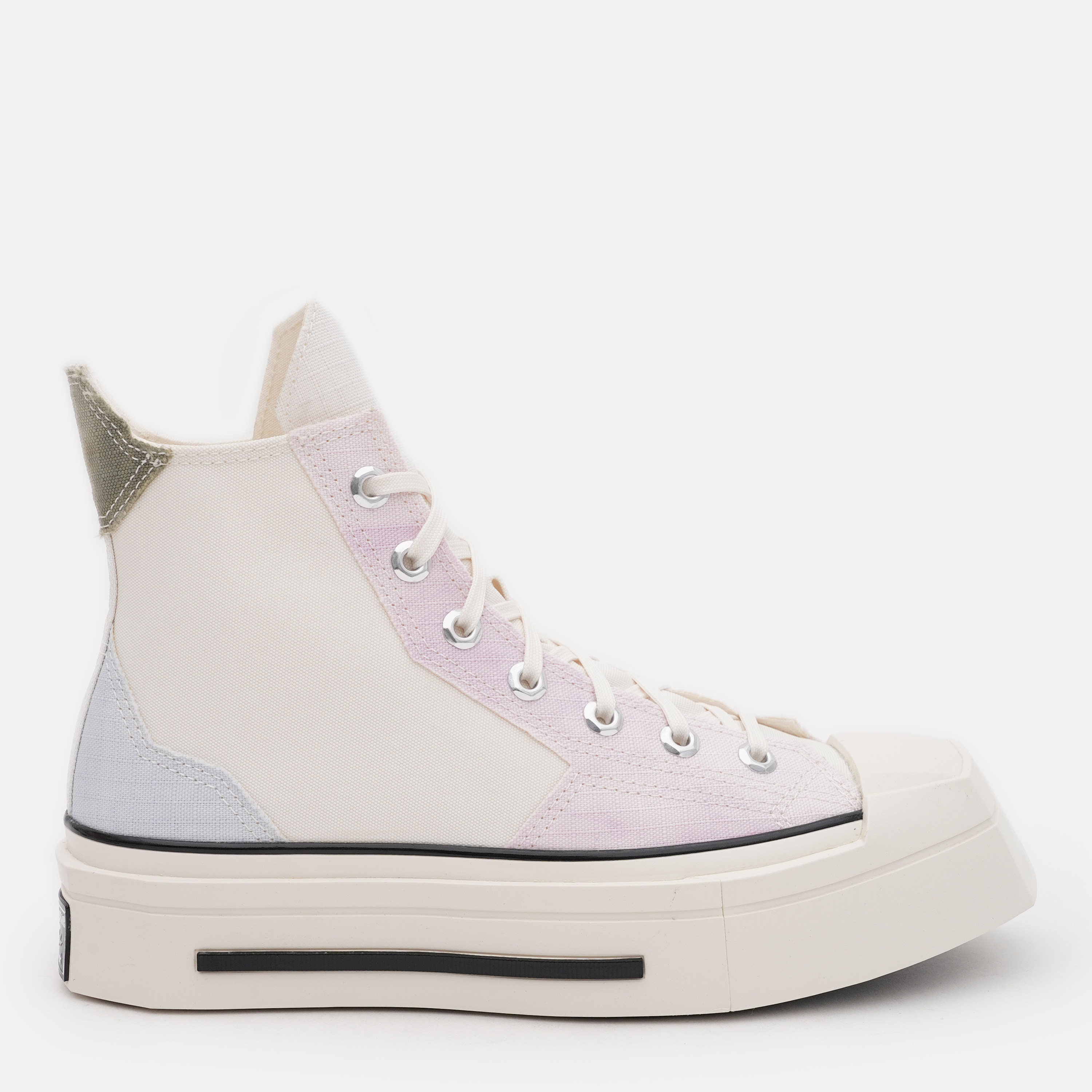 Акція на Жіночі кеди високі Converse Chuck 70 De Luxe Squared Hi A07599C-523 37.5 (5US) 24 см Білі від Rozetka